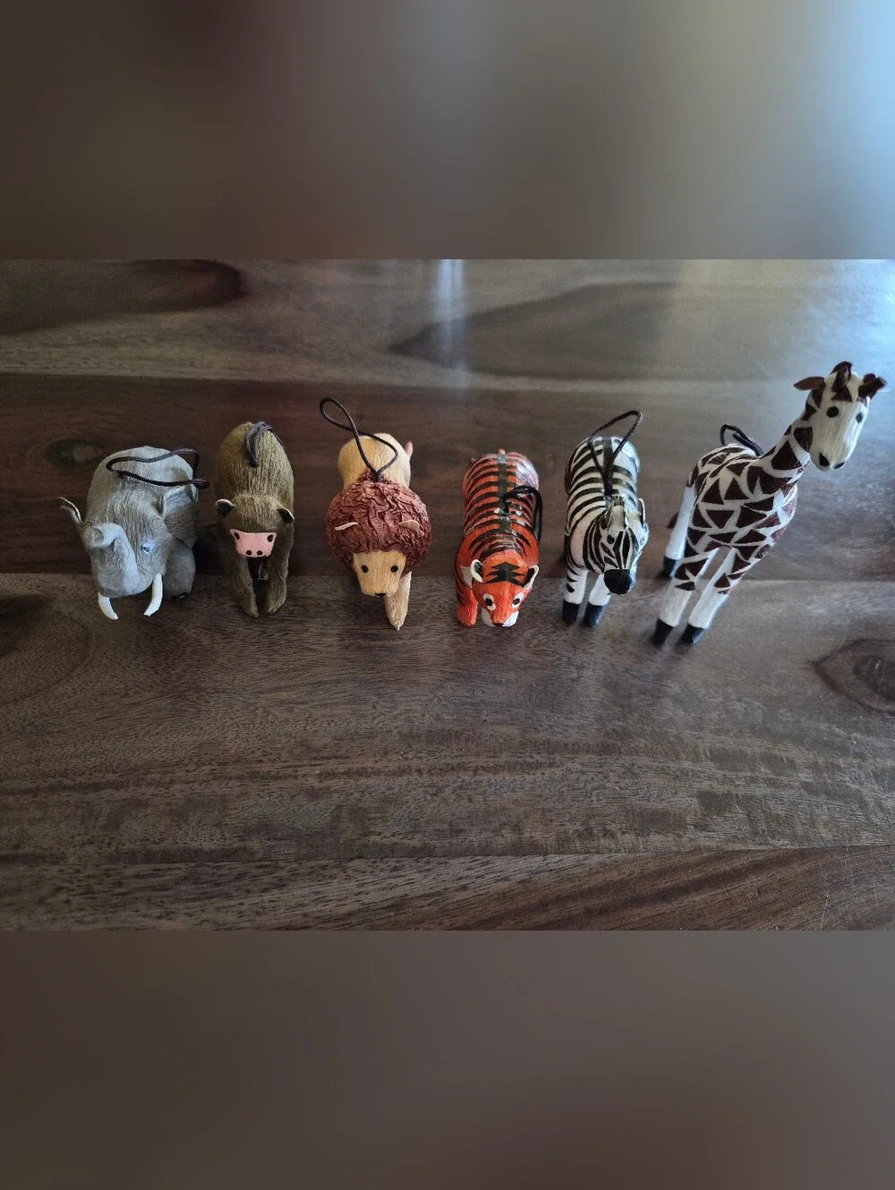 Safari Ornaments Or Home Decor Accents